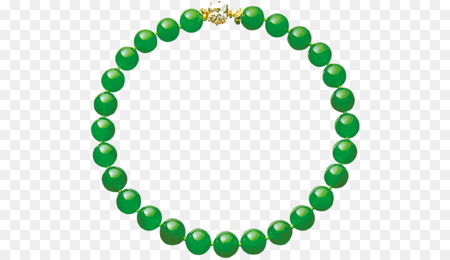 Collar De Cuentas Verdes，Rosario PNG