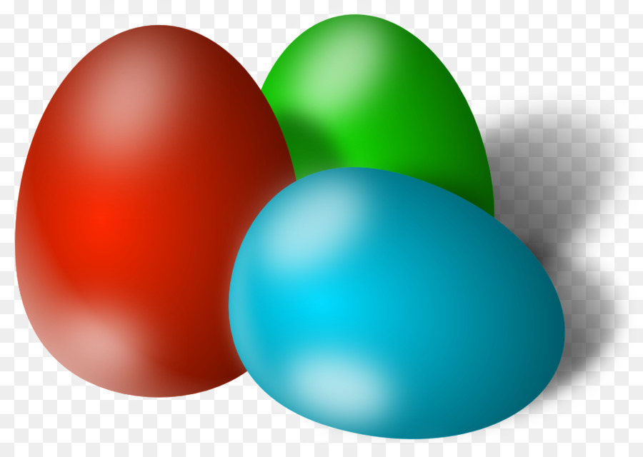 Huevos Coloridos，Pascua De Resurrección PNG