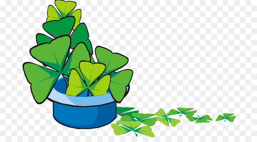 Shamrock，El Día De San Patricio PNG