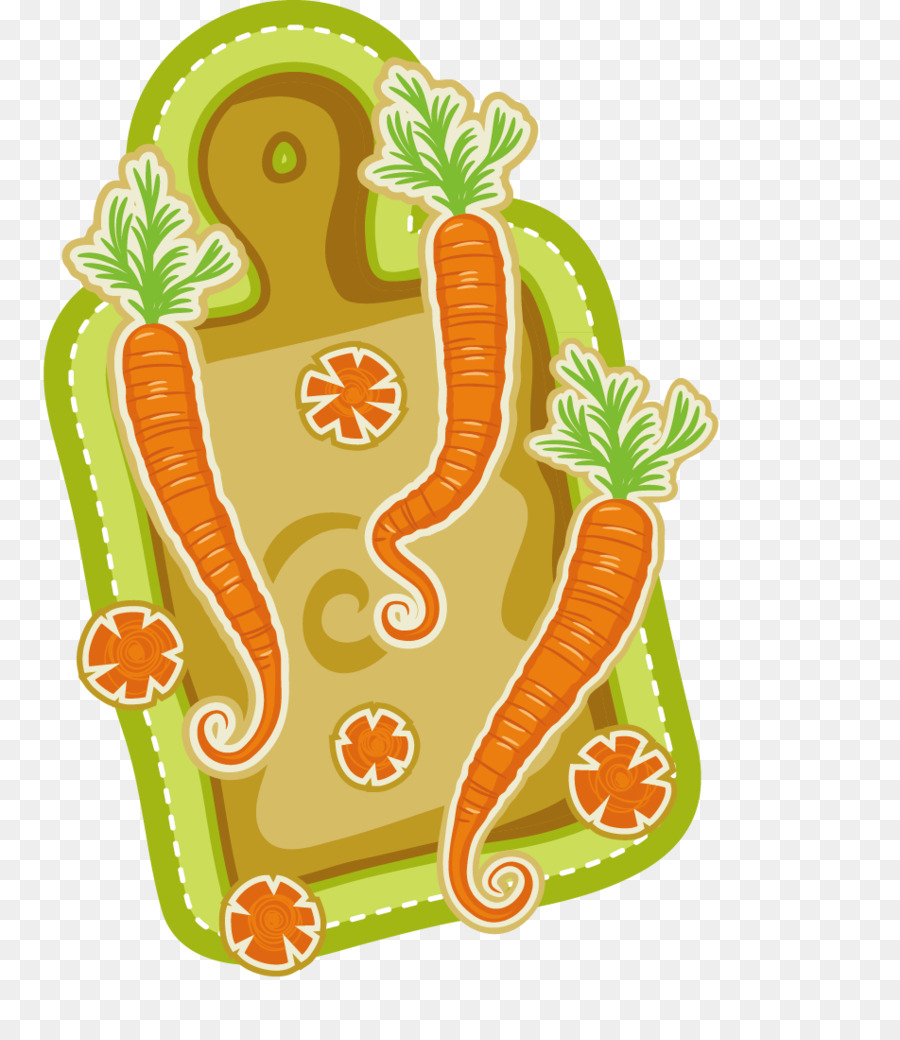 Zanahorias En Tabla De Cortar，Zanahorias PNG