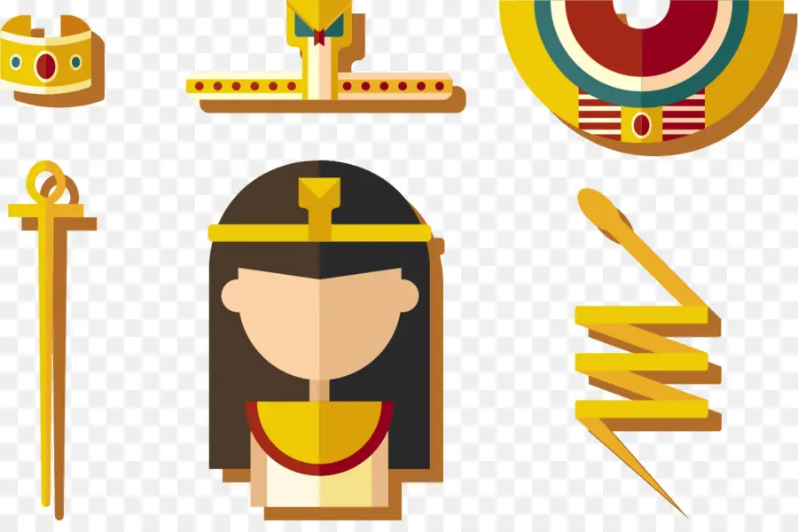 Egipto，Diseño Plano PNG