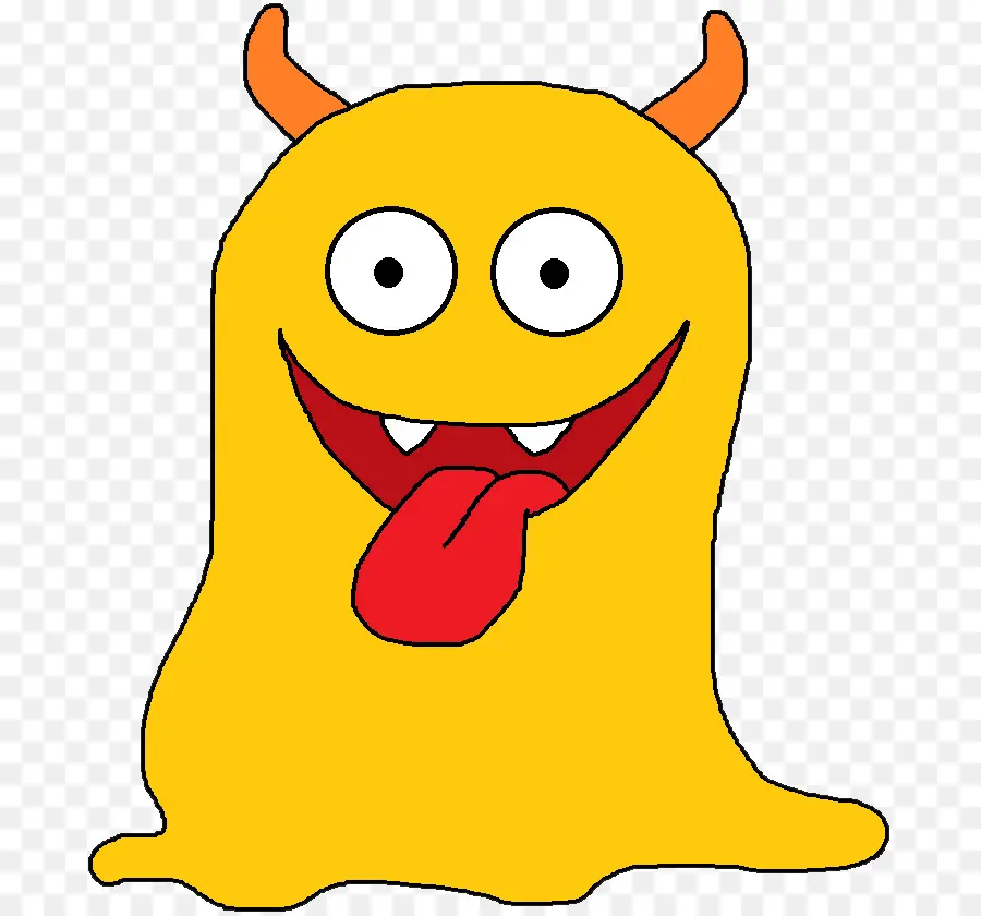 Monstruo，Amarillo PNG