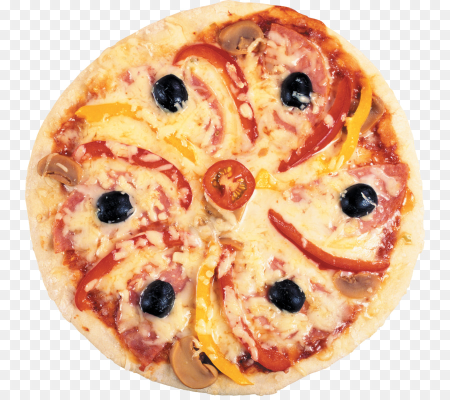 Pizza，Jamón PNG