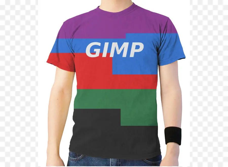 Camiseta Gimp，Diseño Gráfico PNG