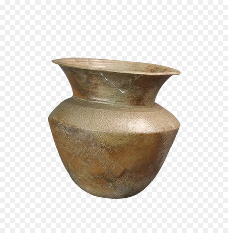 Olla Marrón，Florero PNG