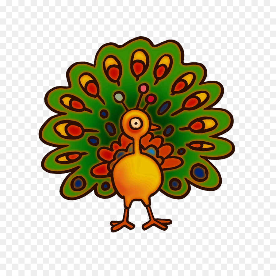 Pavo Real，Plumas PNG