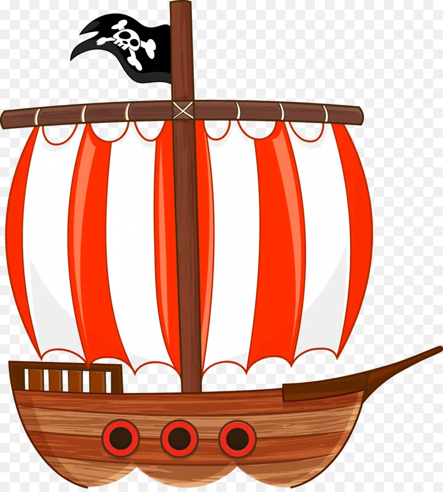 Barco Pirata，Paño PNG