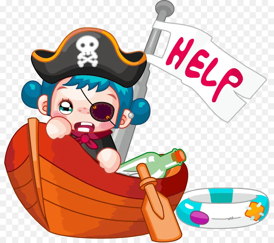 Piratería，Dibujos Animados PNG