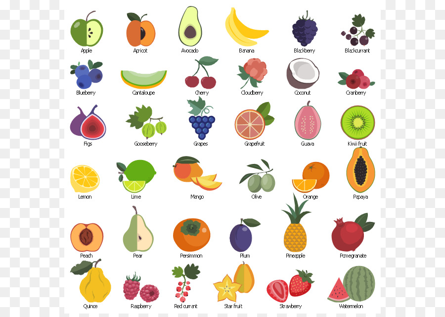 Frutas，Variedad PNG