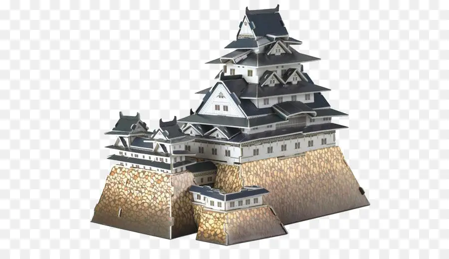 El Castillo De Himeji，Puzz 3d PNG