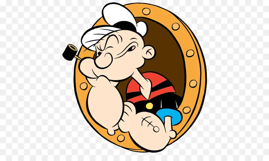 Olive Oyl，Poopdeck Pappy PNG