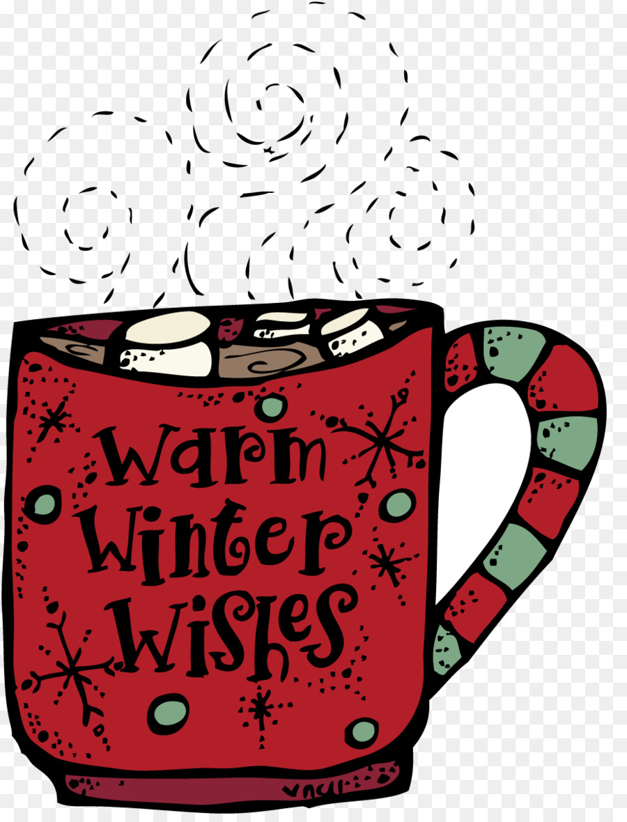 Taza De Invierno，Chocolate Caliente PNG