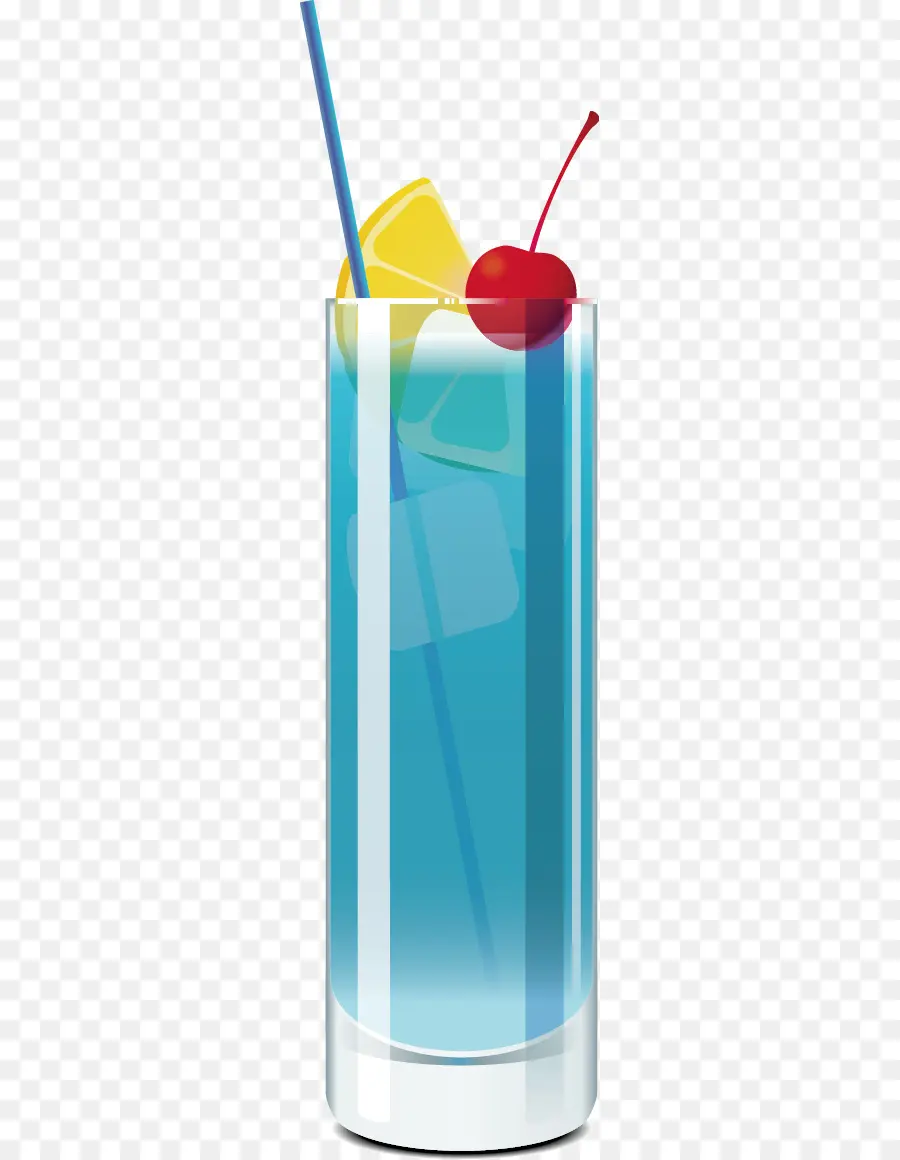 Bebida Azul，Vaso PNG