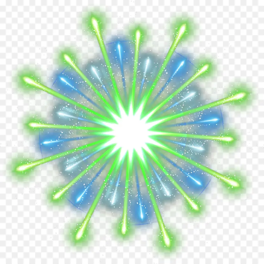 Explosión De Energía，Azul PNG