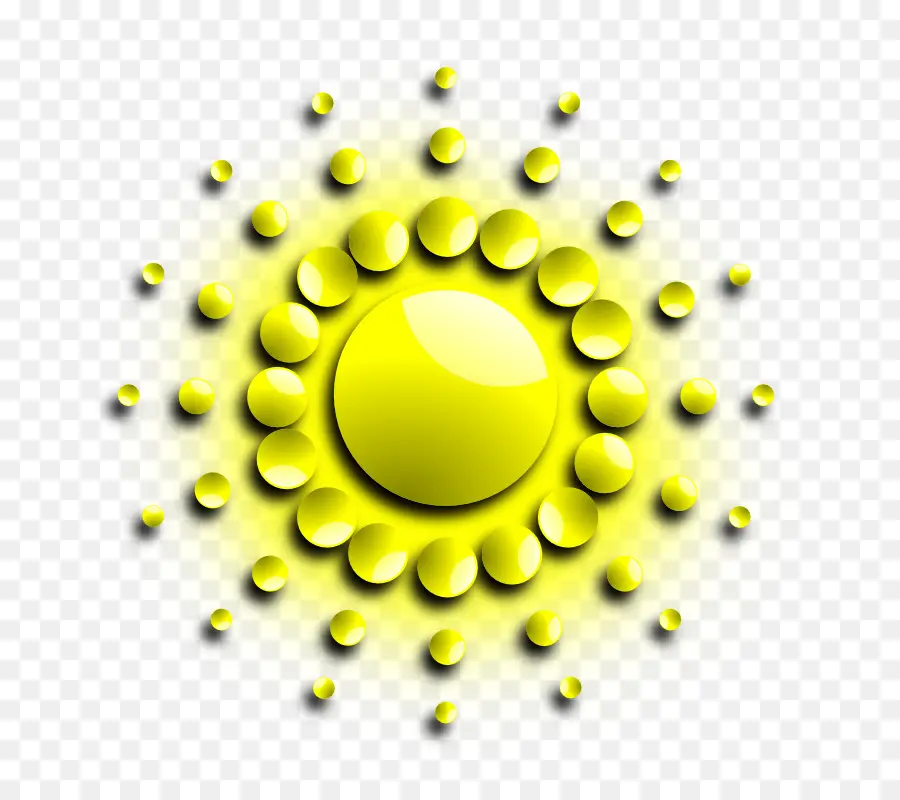 Sol，Amarillo PNG