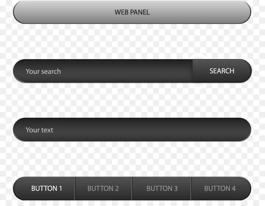 Panel Web，Barra De Búsqueda PNG
