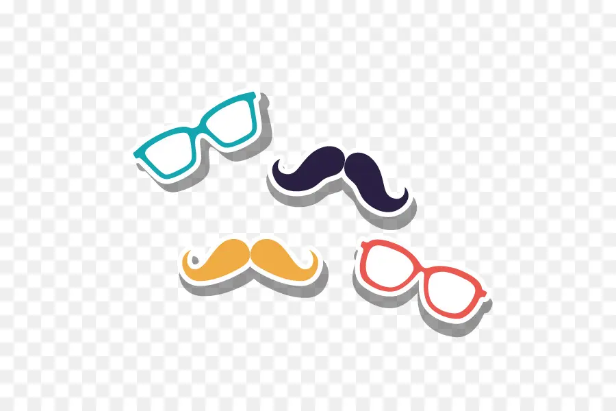 Gafas Y Bigotes，Accesorios PNG