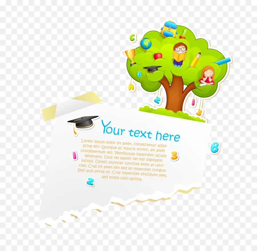 árbol Educativo，Libros PNG