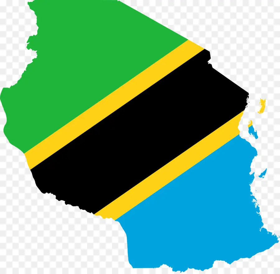 Tanzania，Mapa PNG