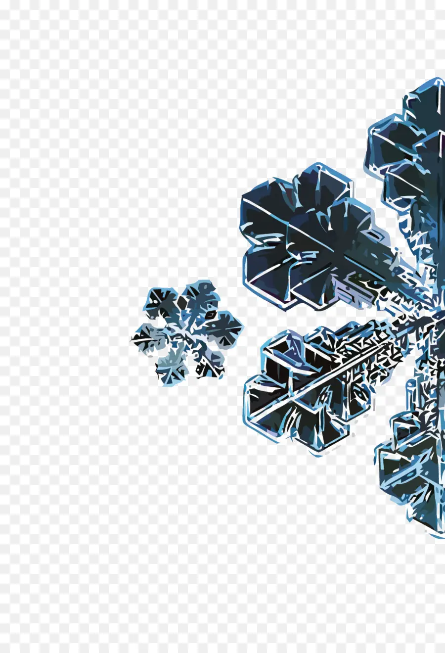 Copos De Nieve，Invierno PNG