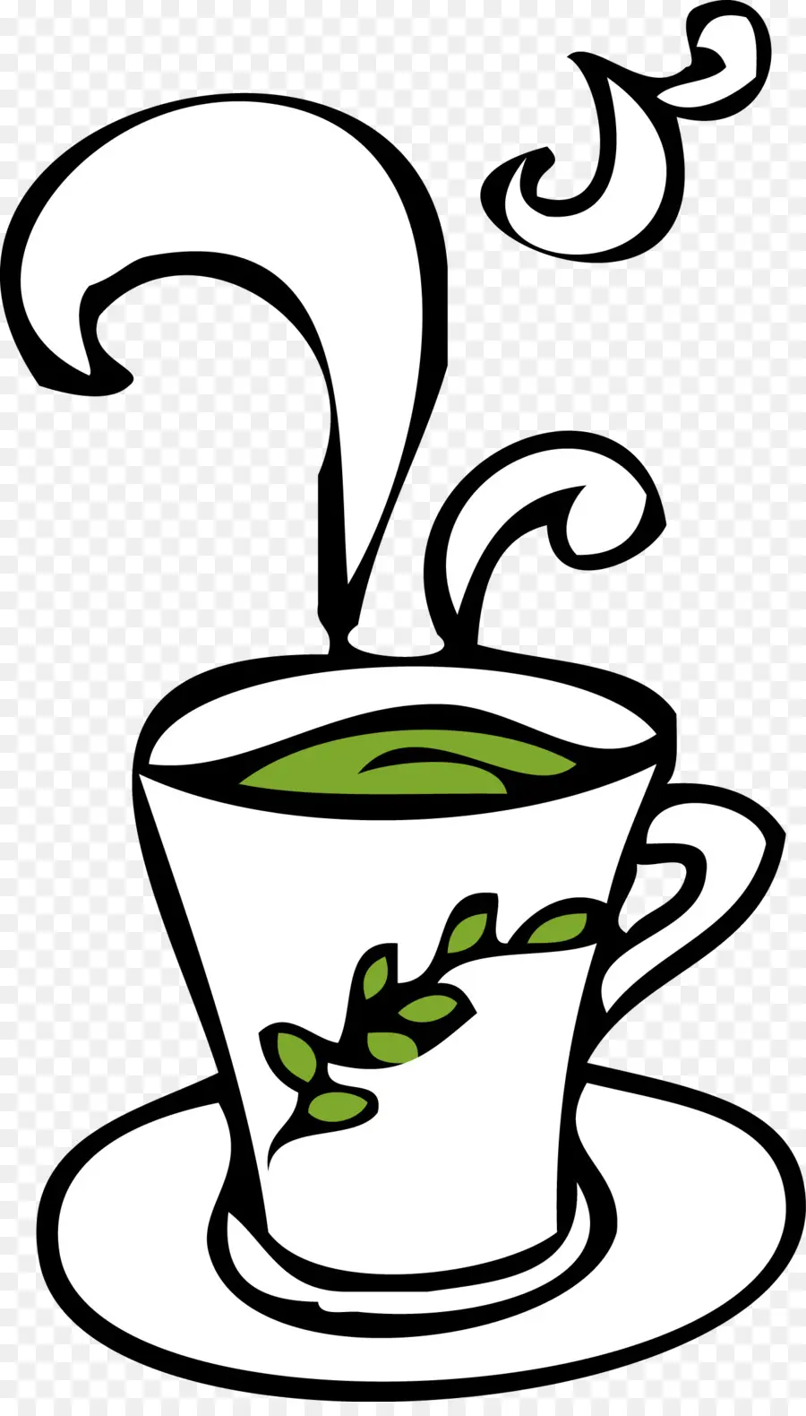 Té，Taza PNG