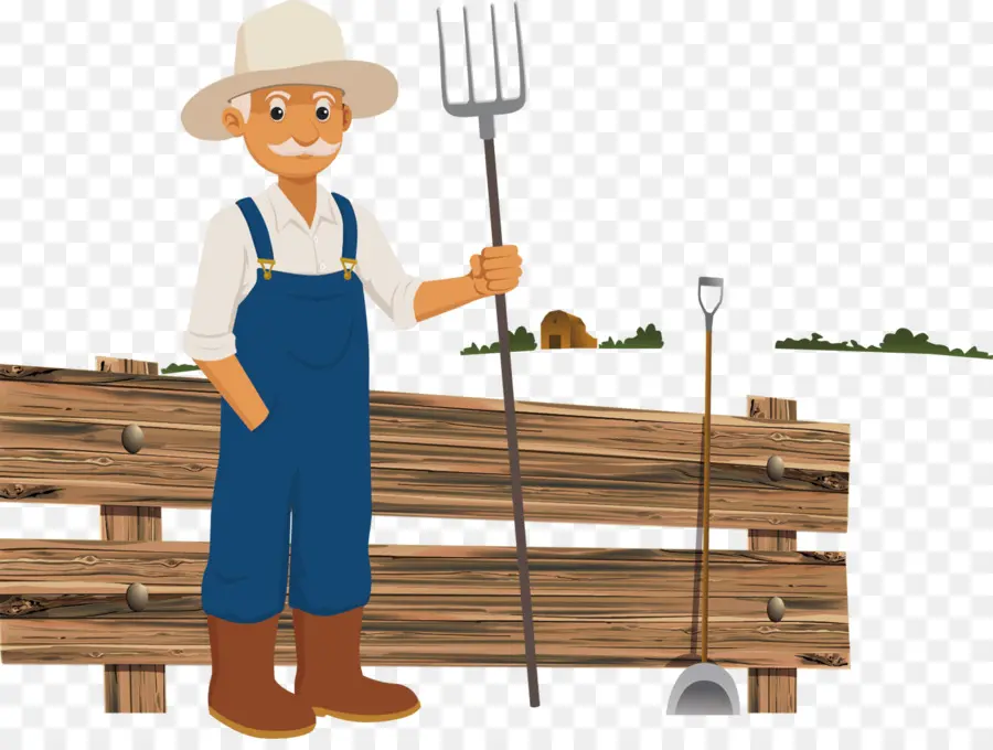 De Dibujos Animados，Agricultor PNG