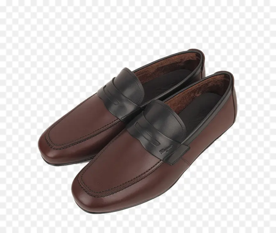 Slipon Zapato，De Cuero PNG