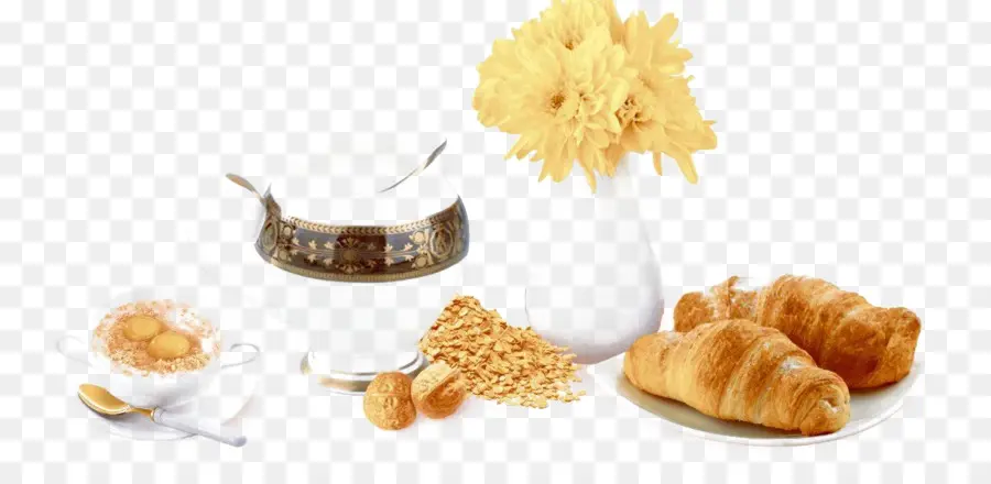 Desayuno，Croissants PNG