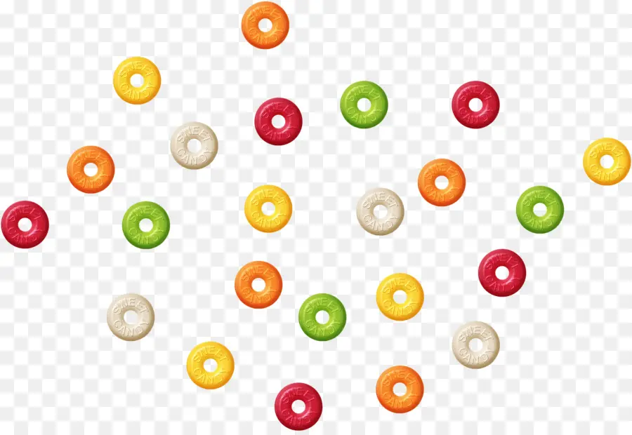 Anillos Coloridos，Cereal PNG