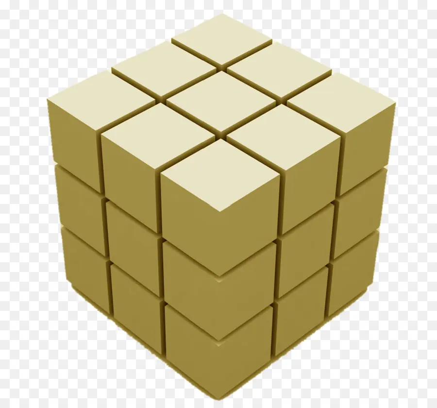 Cubo，3d PNG