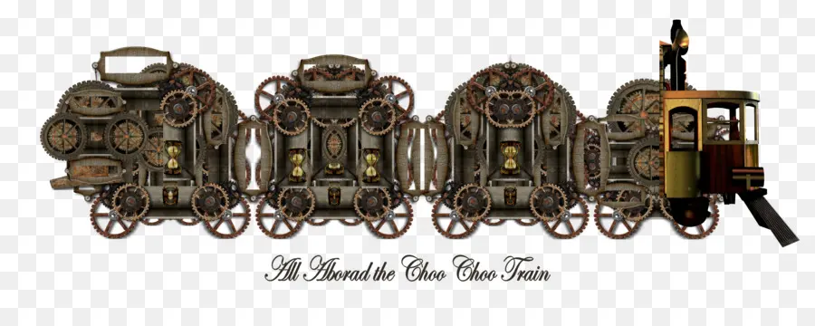 Tren，Steampunk PNG