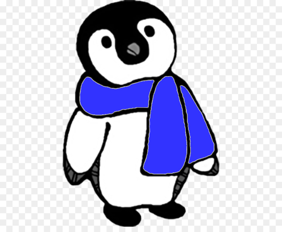 Pingüino，Bufanda PNG