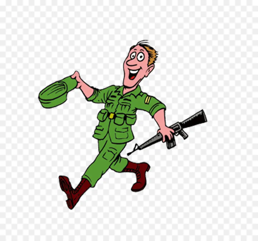 Soldado，Dibujos Animados PNG