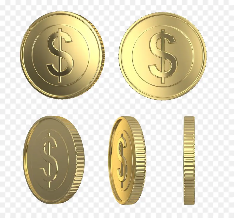 Moneda De Oro，Dinero PNG