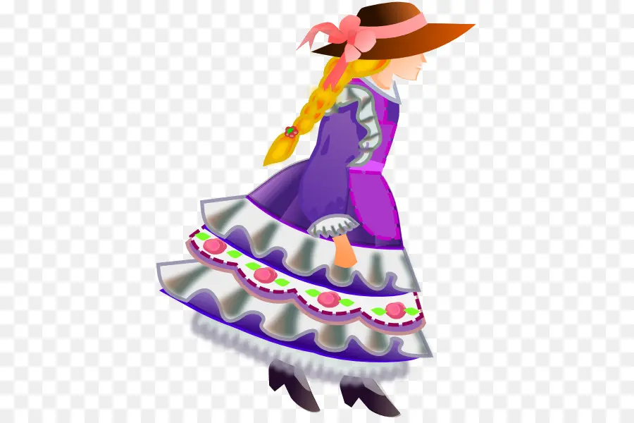 Chica En Vestido，Vestido PNG