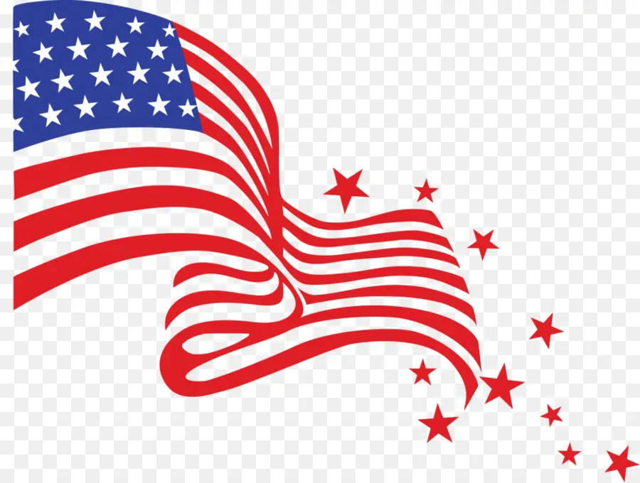 Bandera Americana，Estrellas PNG