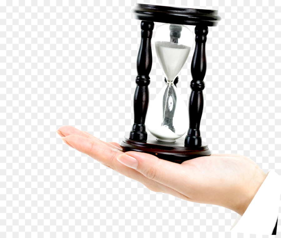 Reloj De Arena，Mano PNG