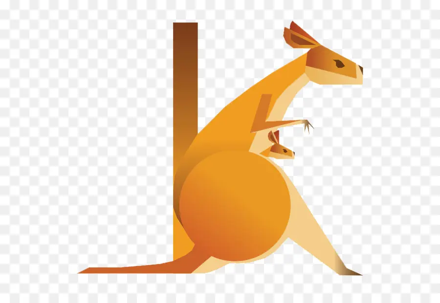 Canguro Con Joey，Marsupial PNG