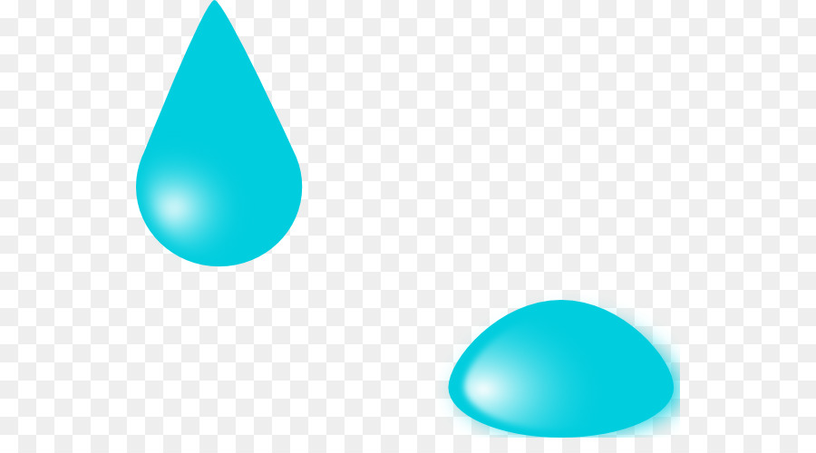 Gotas De Agua，Azul PNG