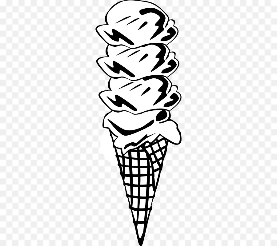 Helado，Cono PNG