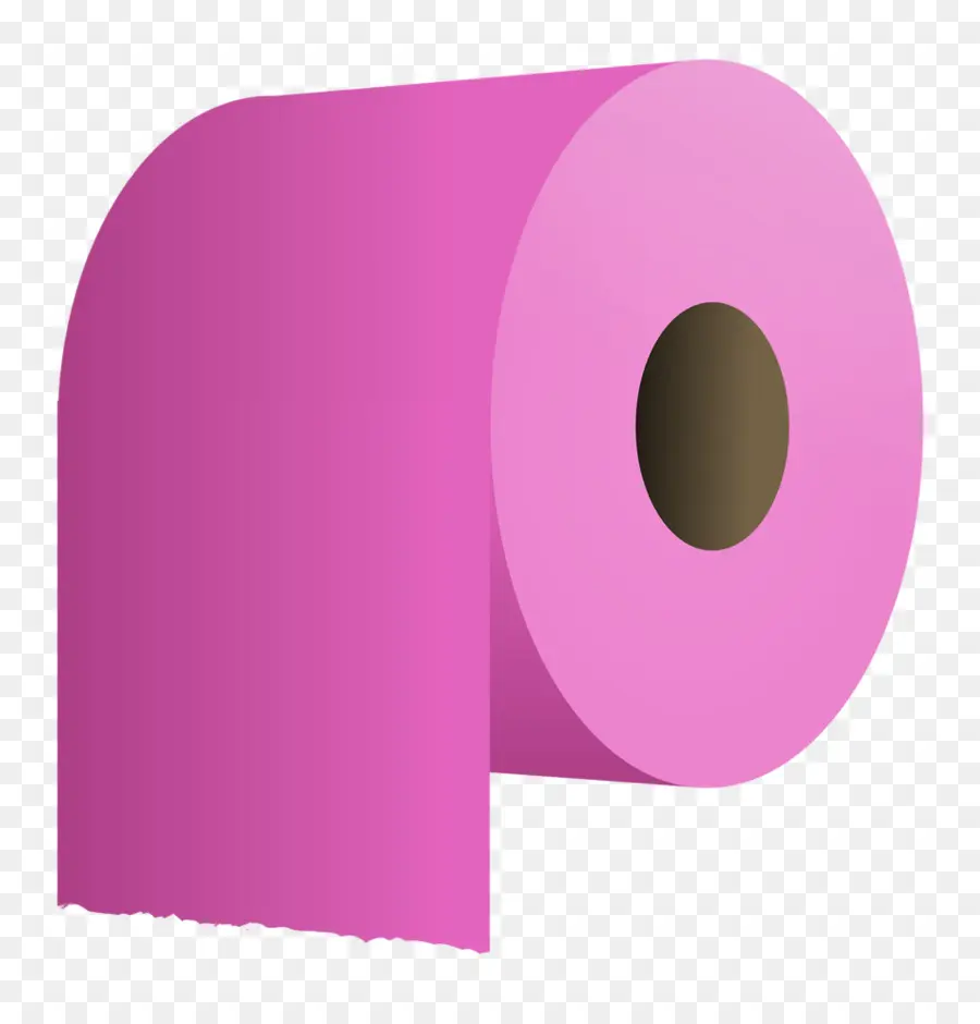 Papel Higiénico Rosa，Rollo PNG