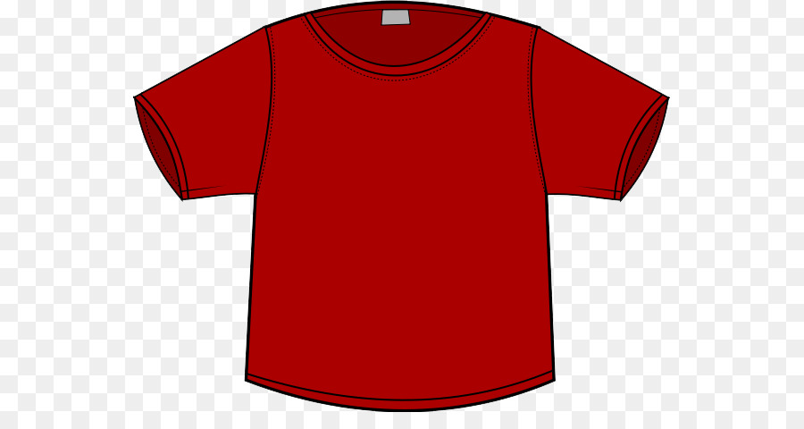 Camiseta，Rojo PNG