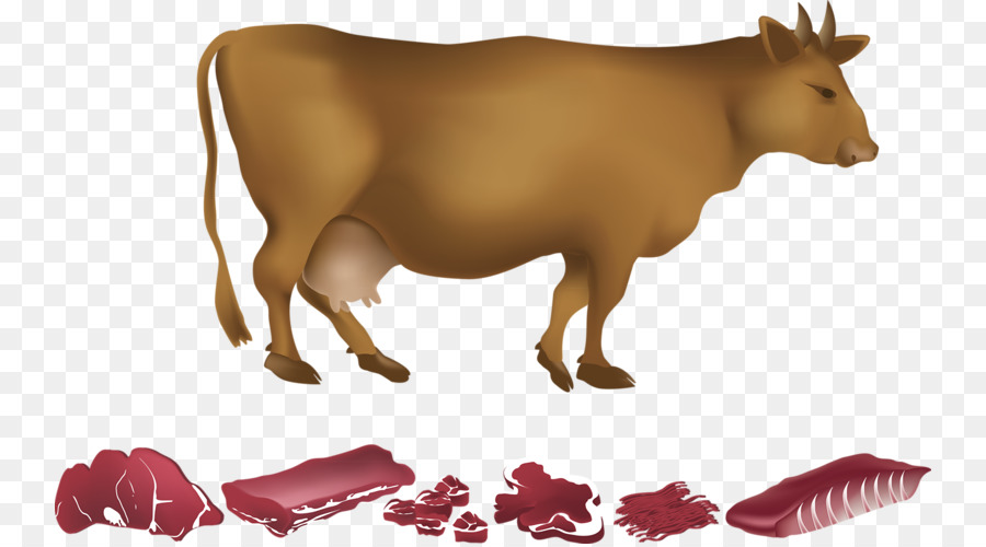 Vaca，Carne De Res PNG