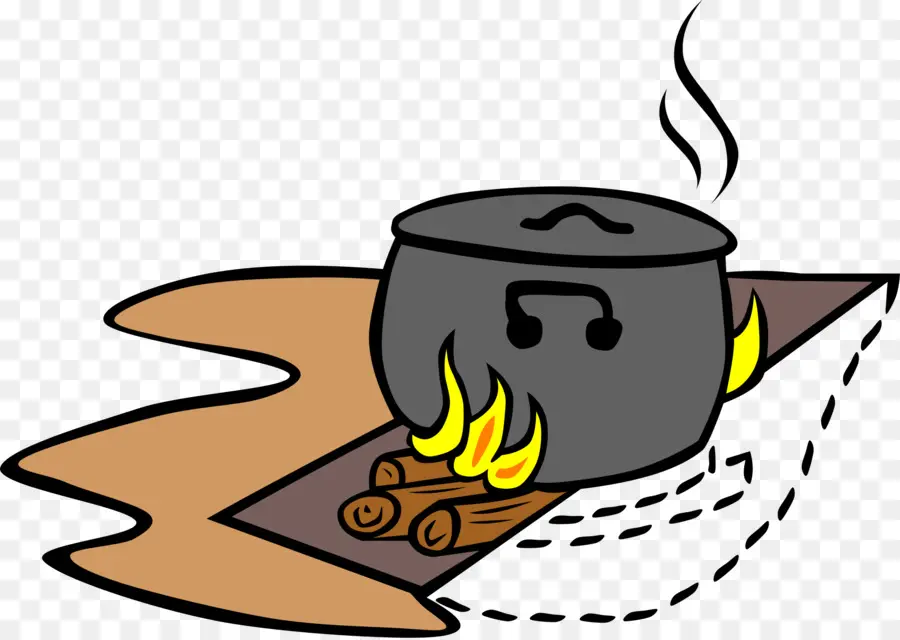 Olla De Cocina，Fuego PNG