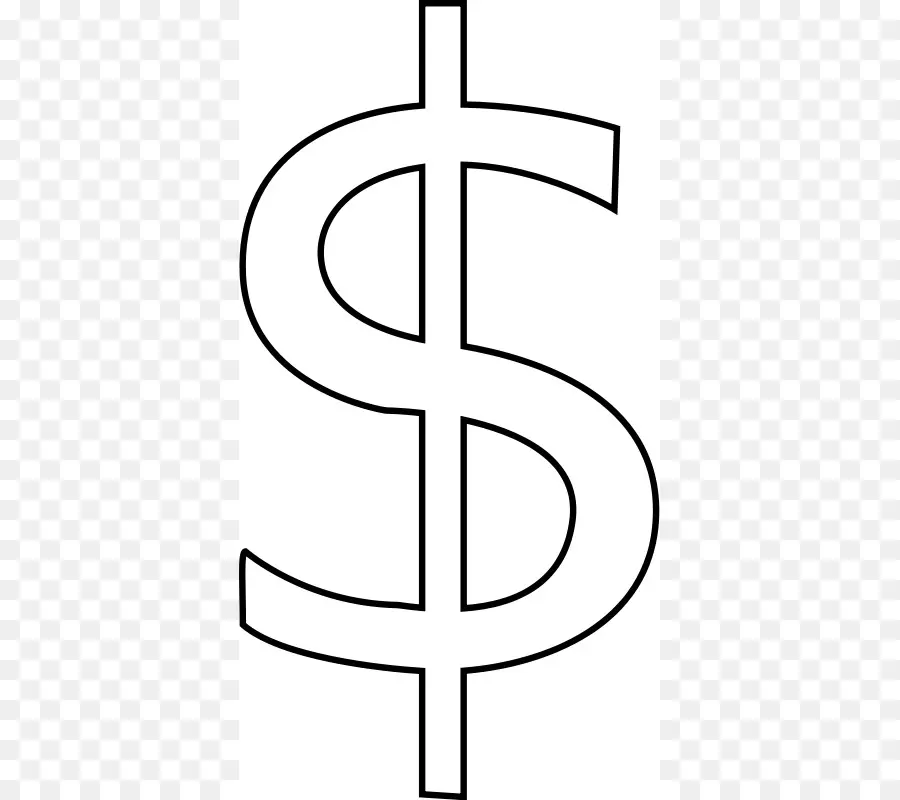 Signo De Dólar，Dinero PNG