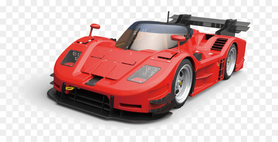 Coche De Carreras，Rojo PNG