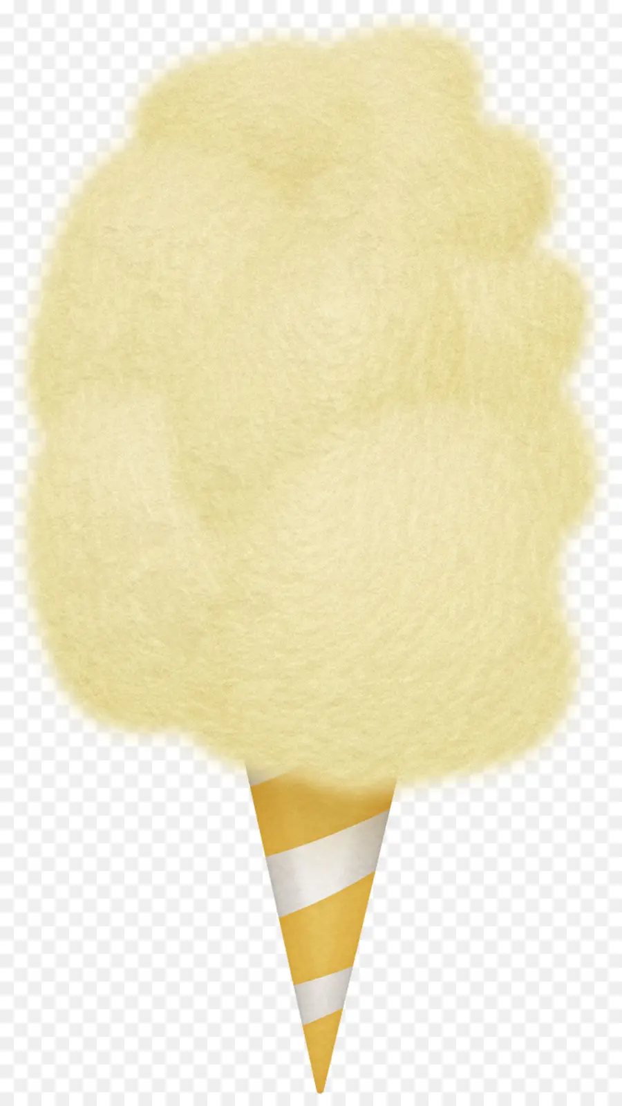 Algodón De Azúcar，Cono De Helado PNG