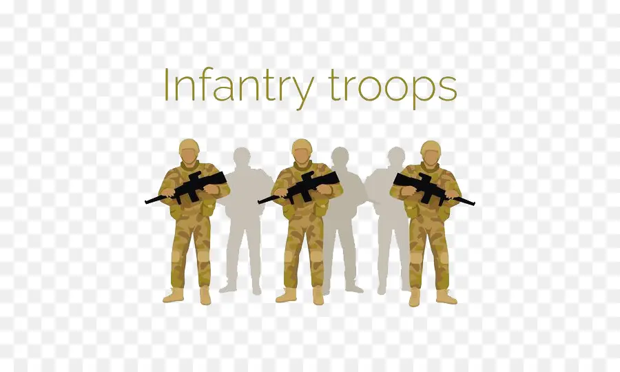 Tropas De Infantería，Soldados PNG