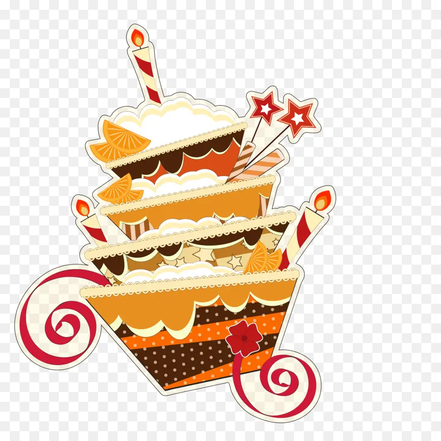 Pastel De Cumpleaños，Cupcake PNG