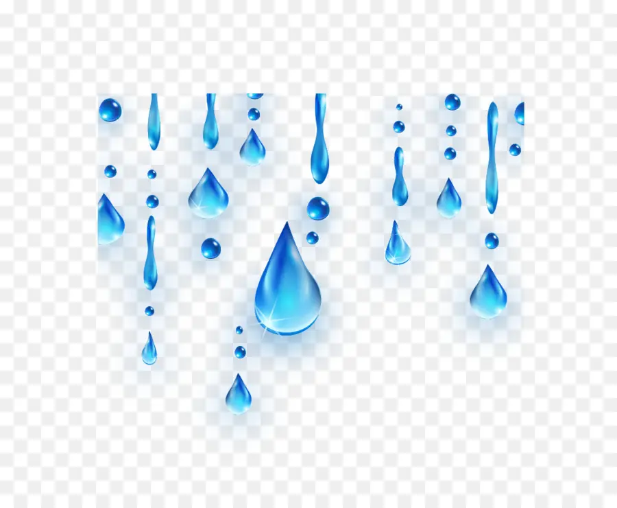 Gotas De Agua，Chapoteo PNG